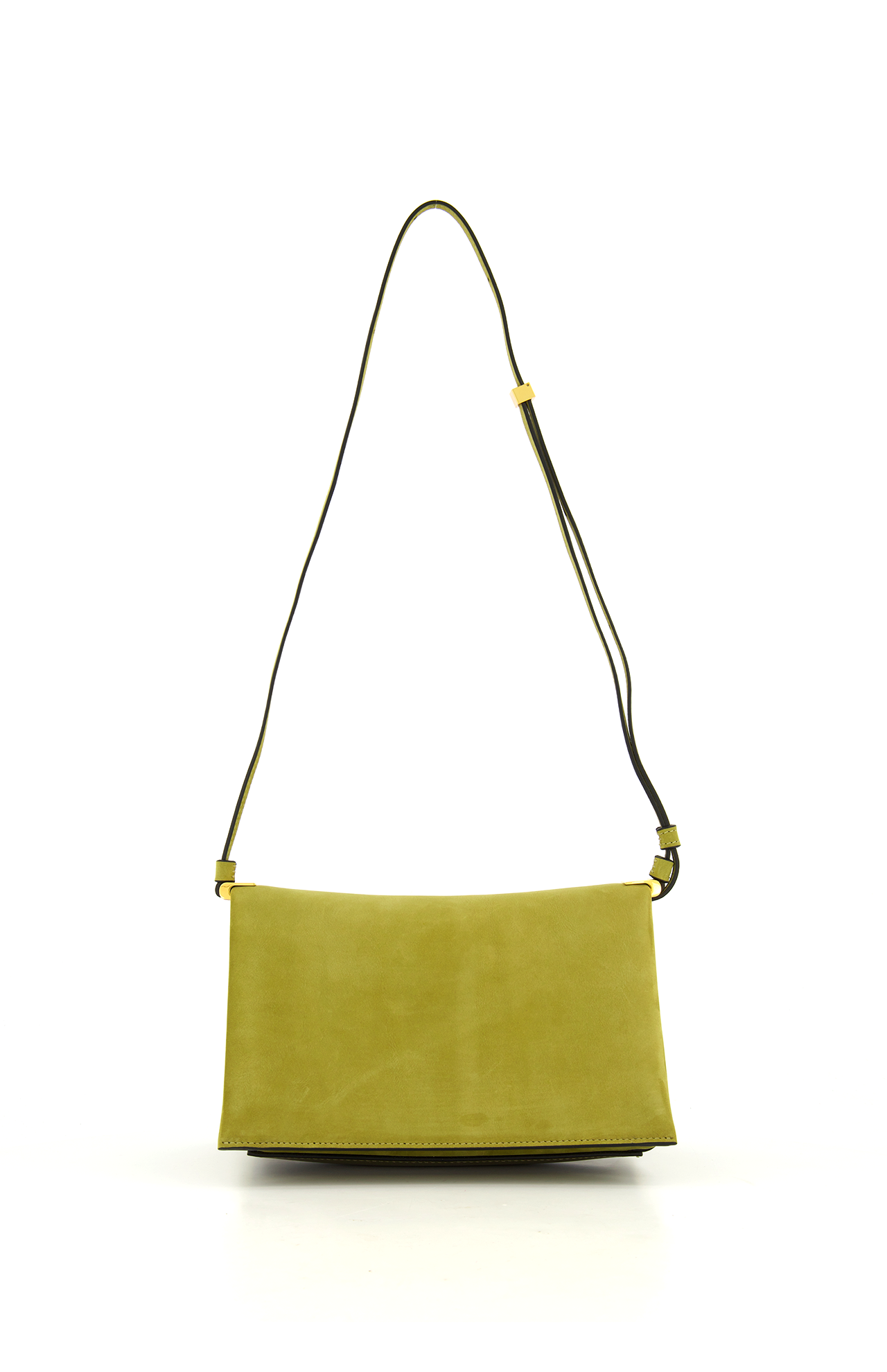 Wandler Uma Baguette Soft Olive Back Detail Image (7023537356915)