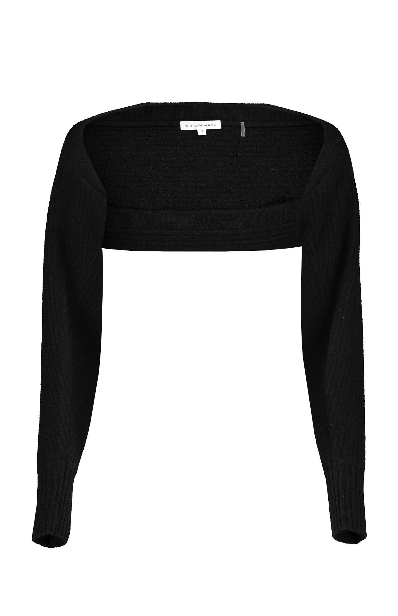 Cashmere Ribbed Shrug (6989302464627)