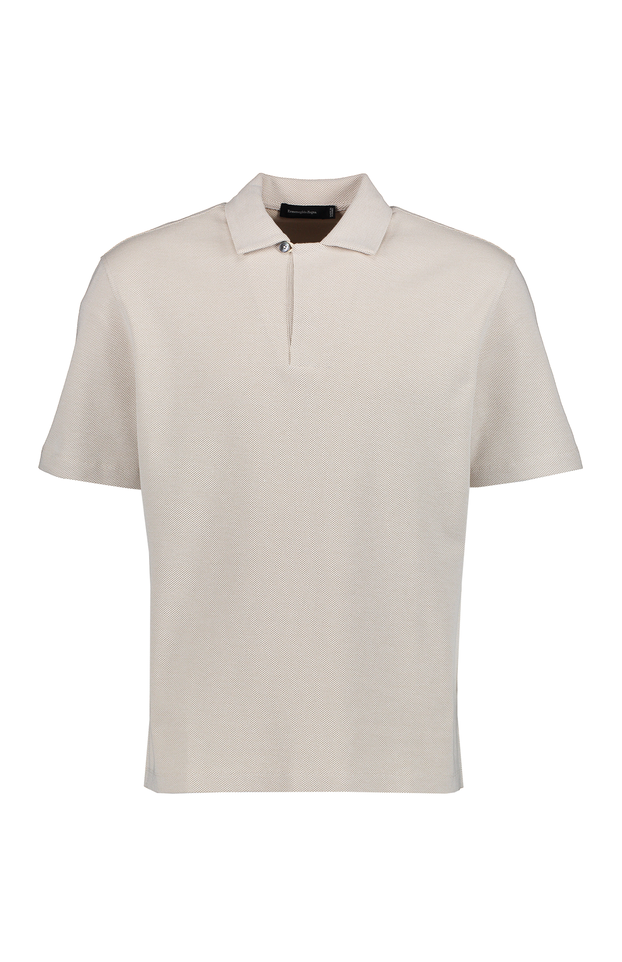 Pure Cotton Bicolored Polo (6762604626035)
