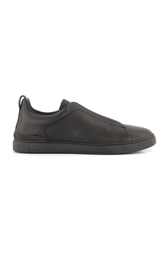 Triple Stitch Deerskin Low-Top Sneakers (6966505275507)
