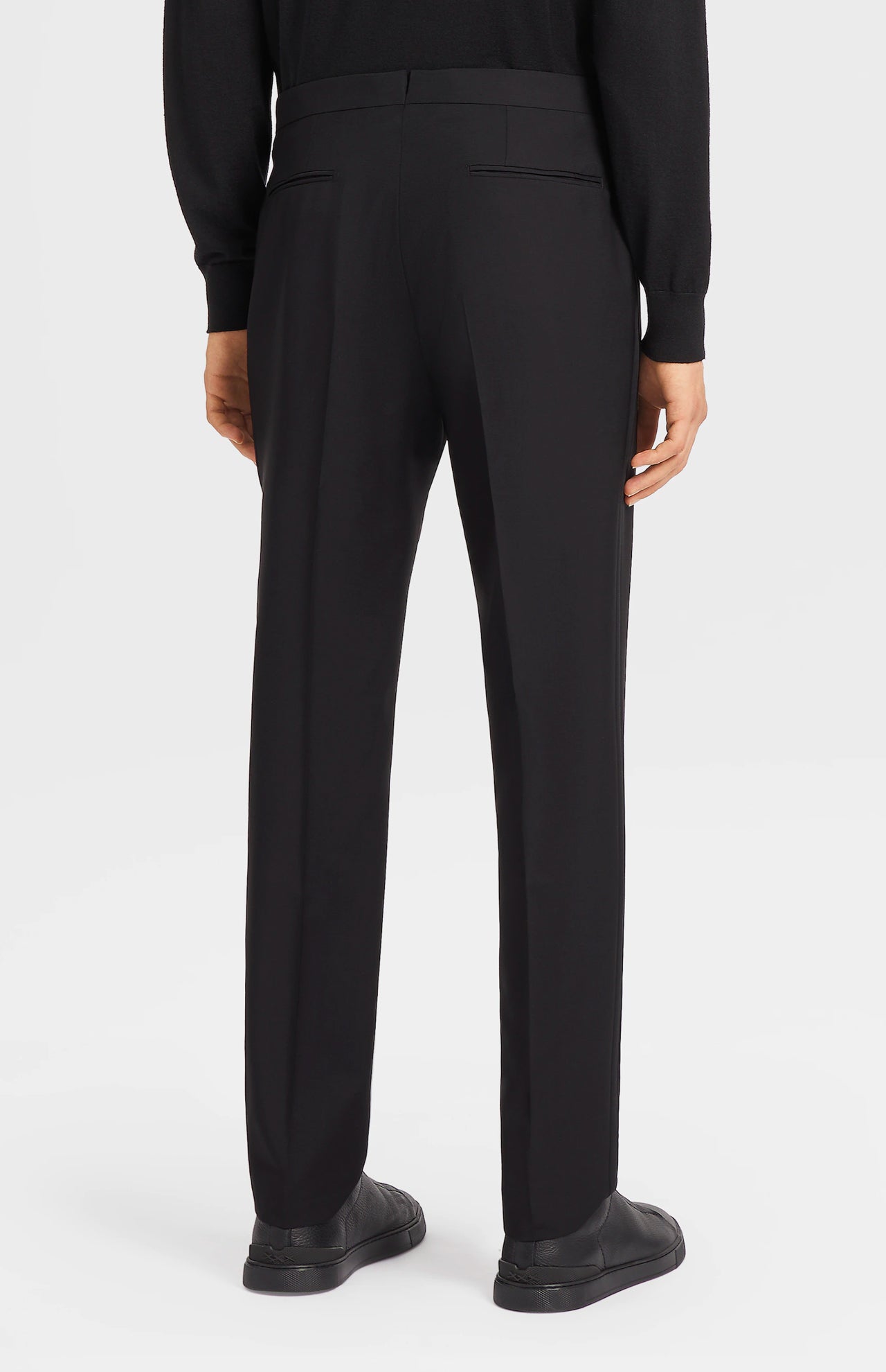 Wool and Mohair Evening Trousers (7025379770483)