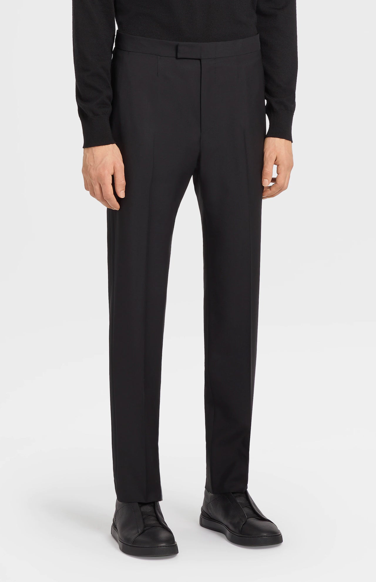 Wool and Mohair Evening Trousers (7025379770483)