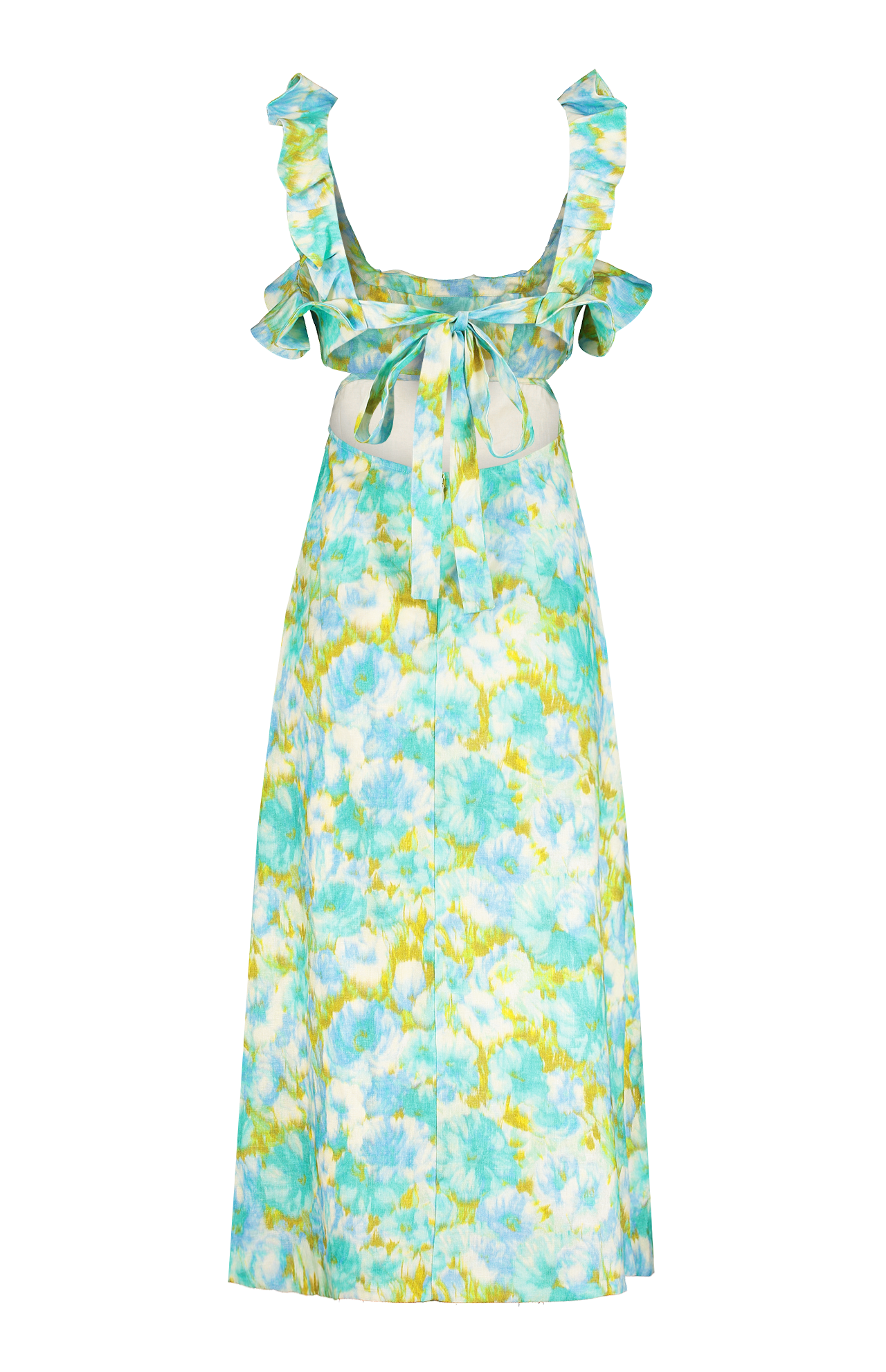 High Tide Frilled Midi (7009093255283)