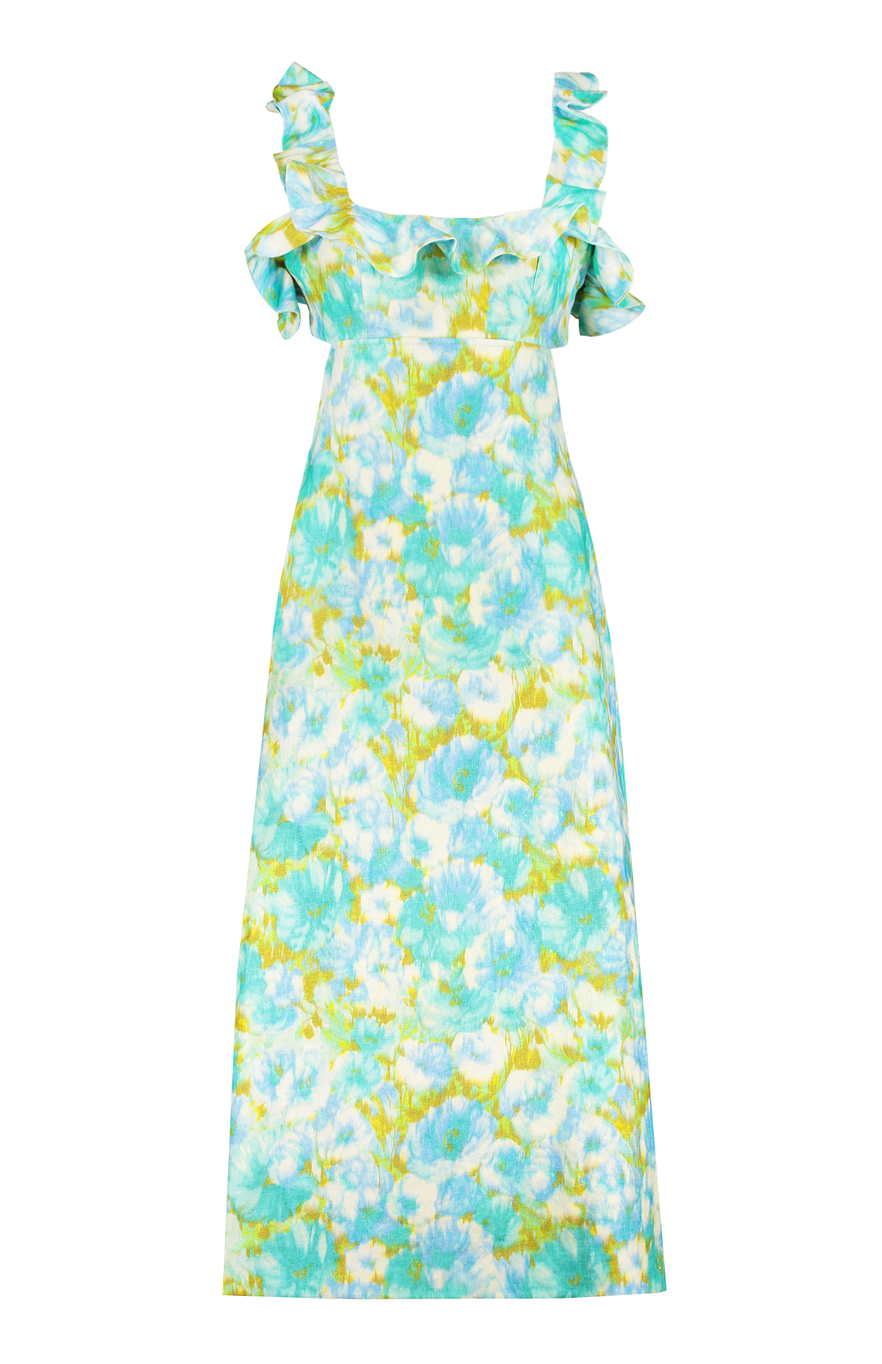 High Tide Frilled Midi (7009093255283)