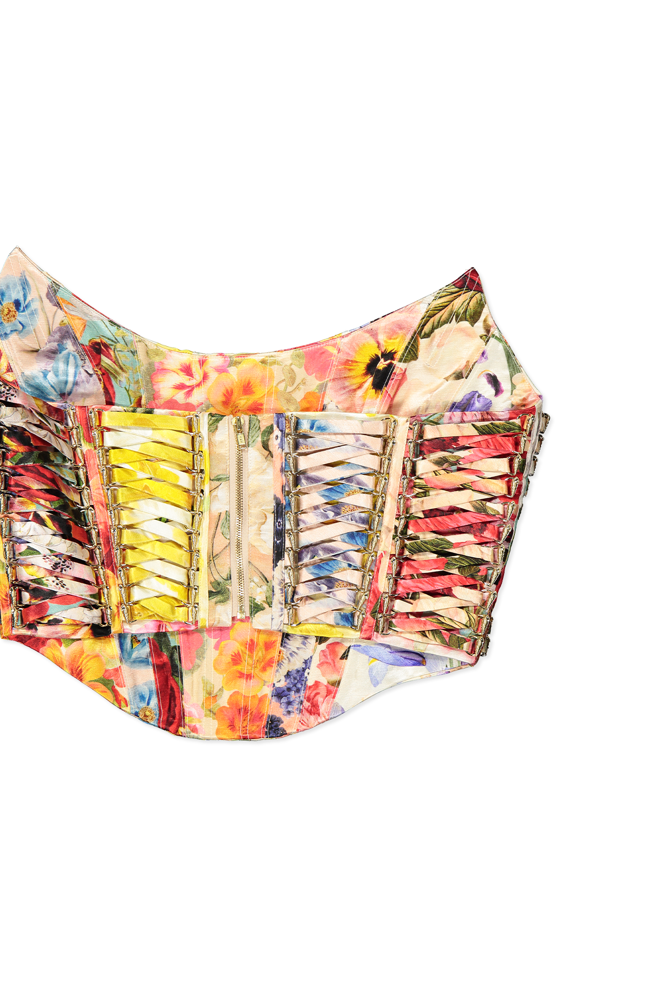 Wonderland Floral Corset (7118963540083)