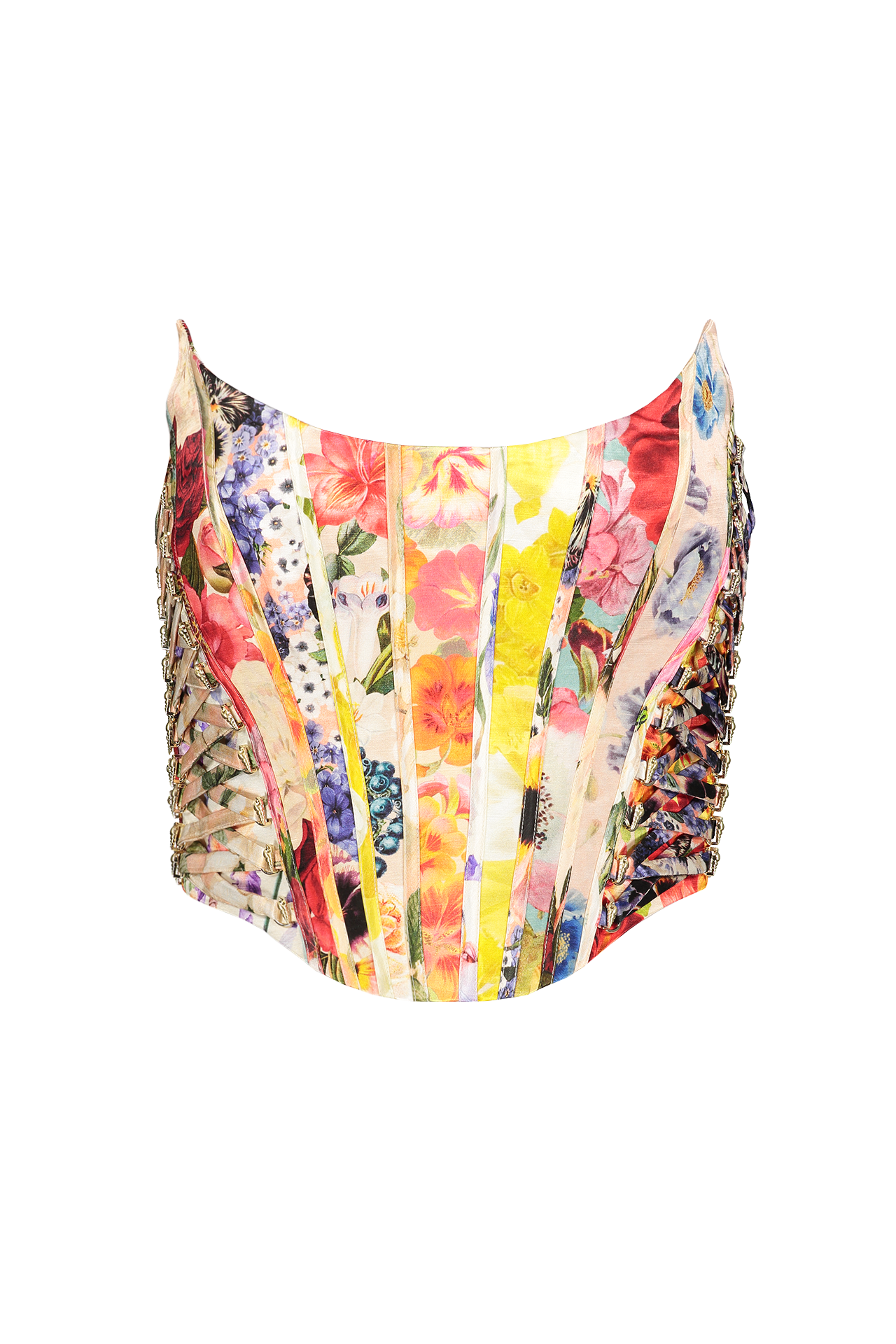 Wonderland Floral Corset (7118963540083)